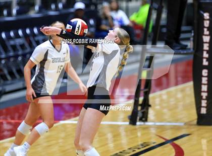 Thumbnail 1 in Bushland vs. Goliad (UIL 3A D1 Volleyball Final) photogallery.