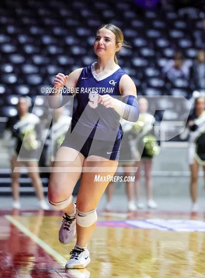 Thumbnail 2 in Bushland vs. Goliad (UIL 3A D1 Volleyball Final) photogallery.
