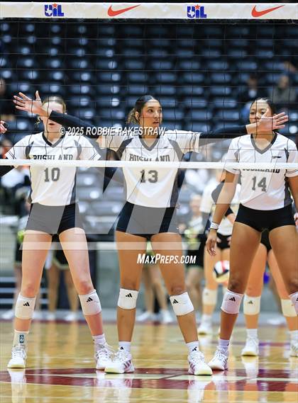 Thumbnail 1 in Bushland vs. Goliad (UIL 3A D1 Volleyball Final) photogallery.