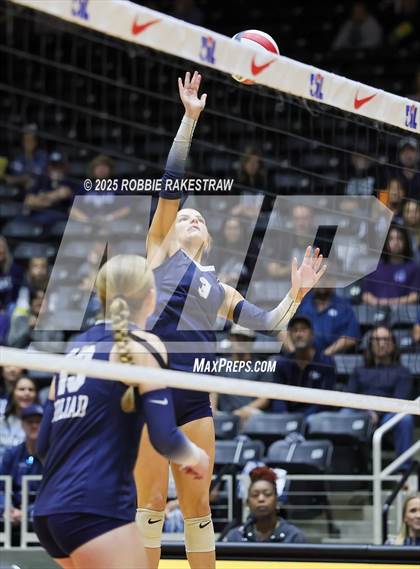 Thumbnail 2 in Bushland vs. Goliad (UIL 3A D1 Volleyball Final) photogallery.