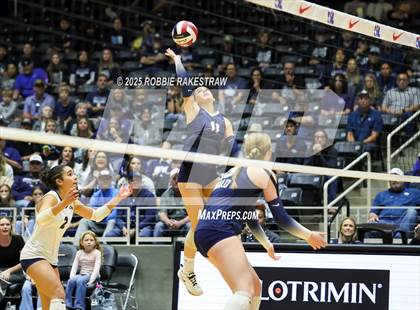 Thumbnail 2 in Bushland vs. Goliad (UIL 3A D1 Volleyball Final) photogallery.