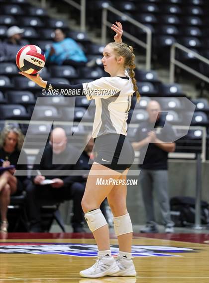 Thumbnail 1 in Bushland vs. Goliad (UIL 3A D1 Volleyball Final) photogallery.