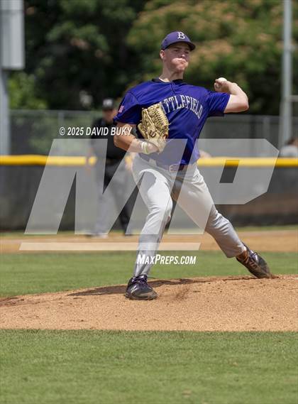 Thumbnail 2 in Battlefield vs. Gainesville (VHSL Class 6 State Final) photogallery.
