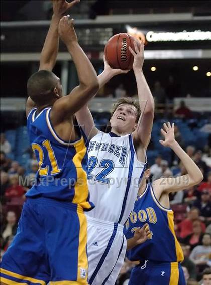 Thumbnail 2 in Wood vs. Rocklin (CIF SJS D2 Playoffs) photogallery.