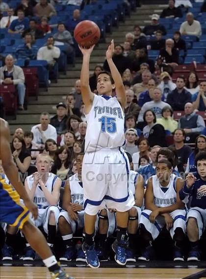 Thumbnail 2 in Wood vs. Rocklin (CIF SJS D2 Playoffs) photogallery.