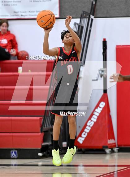 Thumbnail 2 in Sacramento Adventist @ Woodland Christian (Foundation Game) photogallery.
