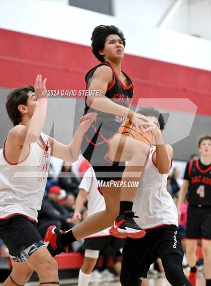 Thumbnail 2 in Sacramento Adventist @ Woodland Christian (Foundation Game) photogallery.