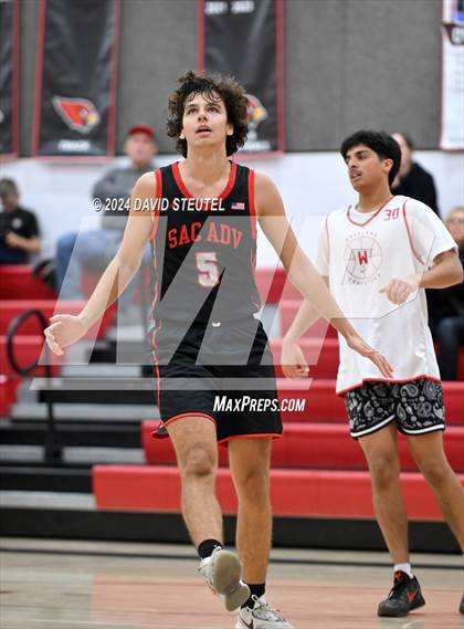 Thumbnail 2 in Sacramento Adventist @ Woodland Christian (Foundation Game) photogallery.
