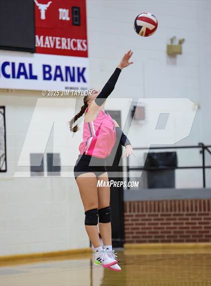 Thumbnail 2 in Chico vs De Leon (Eastland Volleyball Showdown 2025) photogallery.