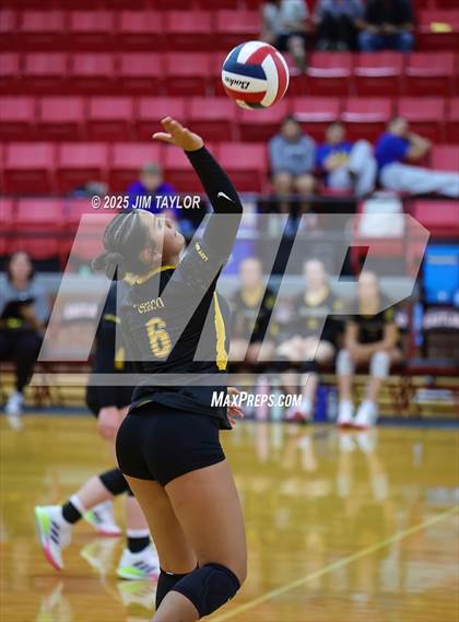 Thumbnail 3 in Chico vs De Leon (Eastland Volleyball Showdown 2025) photogallery.