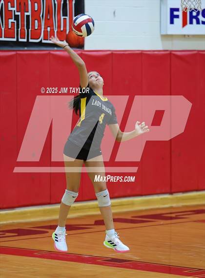Thumbnail 3 in Chico vs De Leon (Eastland Volleyball Showdown 2025) photogallery.