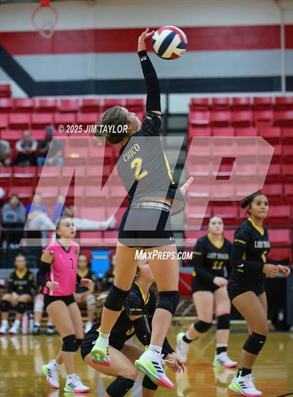 Thumbnail 2 in Chico vs De Leon (Eastland Volleyball Showdown 2025) photogallery.