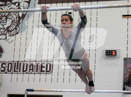Thumbnail 1 in THSGCA State Meet (Uneven Bars- Optional) photogallery.