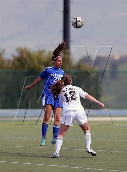 Thumbnail 2 in St. Francis vs. Los Altos (CIF CCS D2 Final) photogallery.