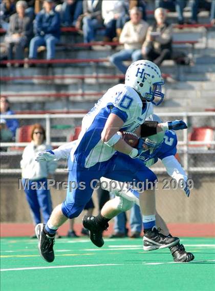 Thumbnail 3 in Hoosick Falls vs. Bronxville (NYSPHSAA Class C Semifinal) photogallery.