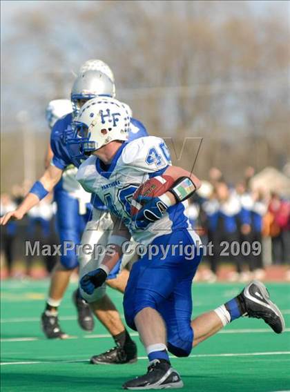 Thumbnail 3 in Hoosick Falls vs. Bronxville (NYSPHSAA Class C Semifinal) photogallery.