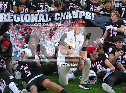 Thumbnail 3 in Bridgeland @ Tomball (UIL 6A D2 Regional Final) photogallery.