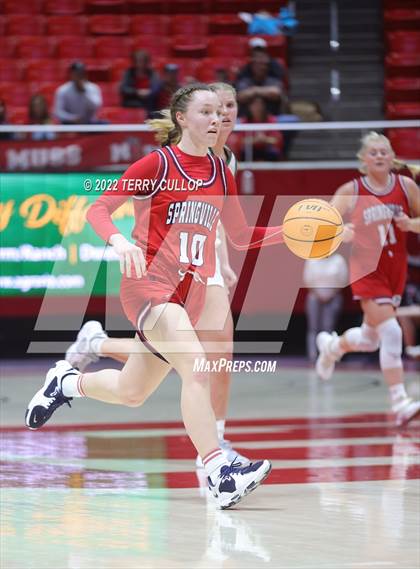 Thumbnail 2 in Springville vs. Olympus (UHSAA 5A Quarterfinal) photogallery.