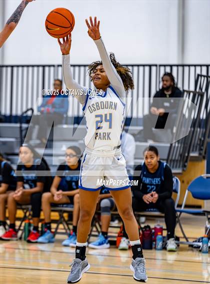 Thumbnail 1 in Pallotti vs Osbourn Park (The St. James MLK Classic) photogallery.