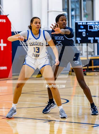 Thumbnail 1 in Pallotti vs Osbourn Park (The St. James MLK Classic) photogallery.