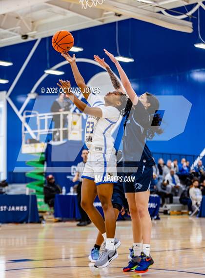 Thumbnail 3 in Pallotti vs Osbourn Park (The St. James MLK Classic) photogallery.