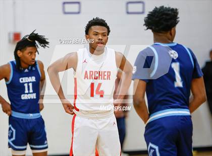 Thumbnail 1 in Cedar Grove vs. Archer (Tournament of Champions) photogallery.