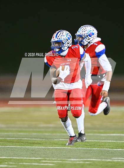 Thumbnail 1 in Valor Christian vs. Cherry Creek (CHSAA 5A State Final) photogallery.