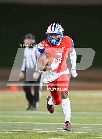 Thumbnail 2 in Valor Christian vs. Cherry Creek (CHSAA 5A State Final) photogallery.