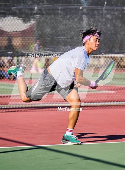 Thumbnail 1 in Fort Bend Kempner @ Galena Park (UIL Tennis 5A Region 3 Bi-District) photogallery.