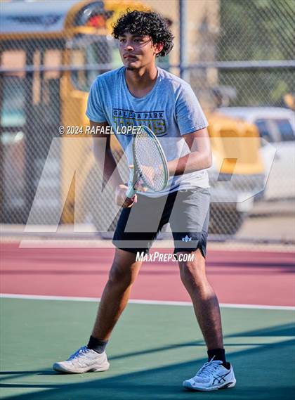 Thumbnail 1 in Fort Bend Kempner @ Galena Park (UIL Tennis 5A Region 3 Bi-District) photogallery.