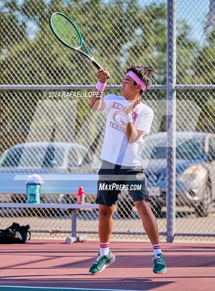 Thumbnail 3 in Fort Bend Kempner @ Galena Park (UIL Tennis 5A Region 3 Bi-District) photogallery.