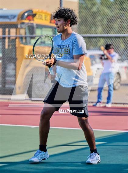 Thumbnail 1 in Fort Bend Kempner @ Galena Park (UIL Tennis 5A Region 3 Bi-District) photogallery.