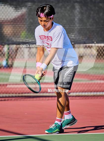 Thumbnail 3 in Fort Bend Kempner @ Galena Park (UIL Tennis 5A Region 3 Bi-District) photogallery.
