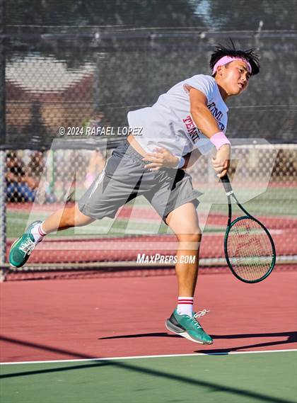 Thumbnail 3 in Fort Bend Kempner @ Galena Park (UIL Tennis 5A Region 3 Bi-District) photogallery.
