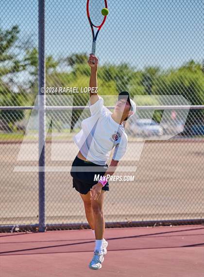 Thumbnail 2 in Fort Bend Kempner @ Galena Park (UIL Tennis 5A Region 3 Bi-District) photogallery.