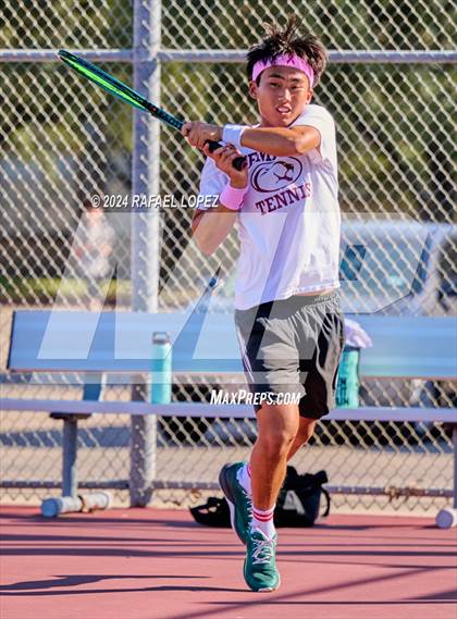 Thumbnail 3 in Fort Bend Kempner @ Galena Park (UIL Tennis 5A Region 3 Bi-District) photogallery.