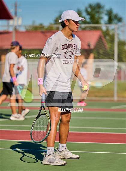 Thumbnail 3 in Fort Bend Kempner @ Galena Park (UIL Tennis 5A Region 3 Bi-District) photogallery.