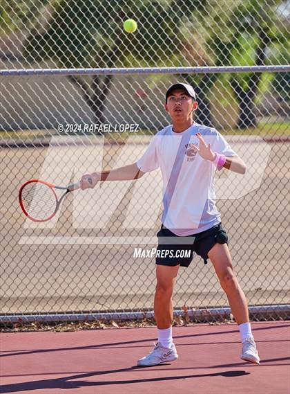 Thumbnail 1 in Fort Bend Kempner @ Galena Park (UIL Tennis 5A Region 3 Bi-District) photogallery.