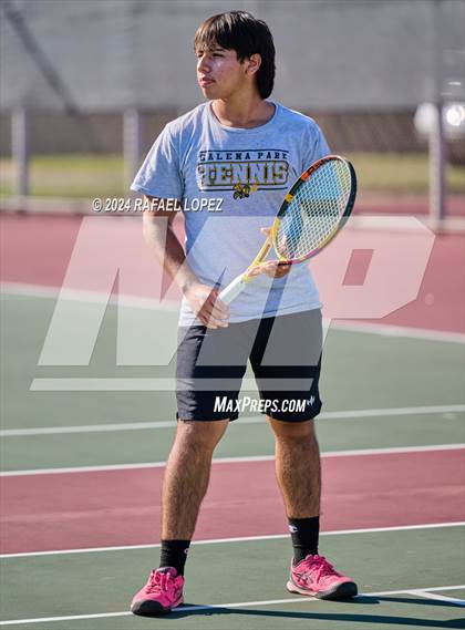 Thumbnail 1 in Fort Bend Kempner @ Galena Park (UIL Tennis 5A Region 3 Bi-District) photogallery.
