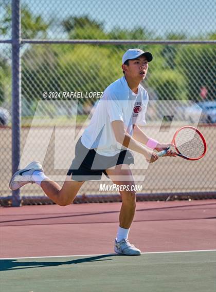 Thumbnail 2 in Fort Bend Kempner @ Galena Park (UIL Tennis 5A Region 3 Bi-District) photogallery.