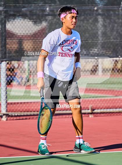 Thumbnail 1 in Fort Bend Kempner @ Galena Park (UIL Tennis 5A Region 3 Bi-District) photogallery.