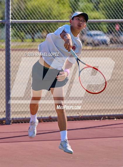 Thumbnail 3 in Fort Bend Kempner @ Galena Park (UIL Tennis 5A Region 3 Bi-District) photogallery.