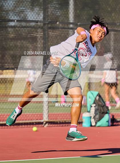 Thumbnail 1 in Fort Bend Kempner @ Galena Park (UIL Tennis 5A Region 3 Bi-District) photogallery.