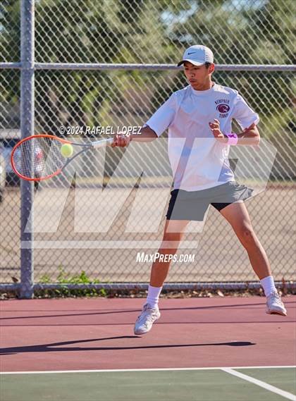 Thumbnail 3 in Fort Bend Kempner @ Galena Park (UIL Tennis 5A Region 3 Bi-District) photogallery.