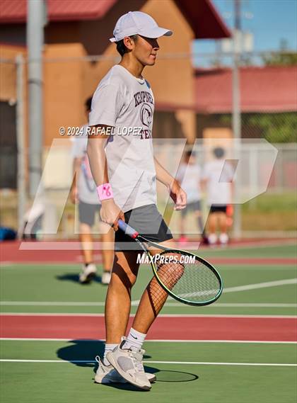 Thumbnail 3 in Fort Bend Kempner @ Galena Park (UIL Tennis 5A Region 3 Bi-District) photogallery.