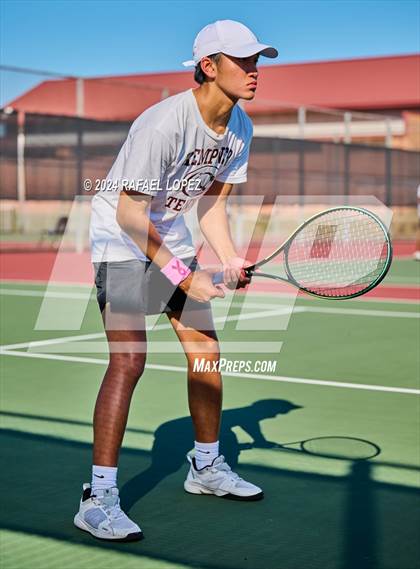 Thumbnail 2 in Fort Bend Kempner @ Galena Park (UIL Tennis 5A Region 3 Bi-District) photogallery.