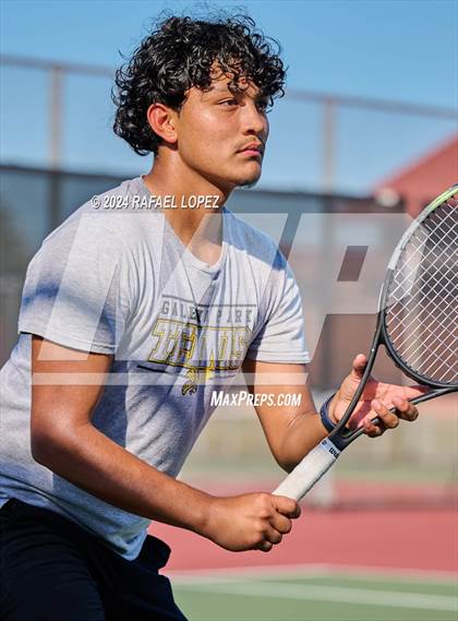 Thumbnail 2 in Fort Bend Kempner @ Galena Park (UIL Tennis 5A Region 3 Bi-District) photogallery.
