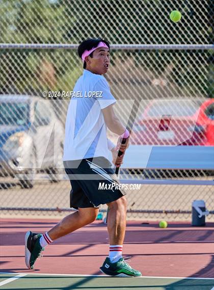 Thumbnail 2 in Fort Bend Kempner @ Galena Park (UIL Tennis 5A Region 3 Bi-District) photogallery.