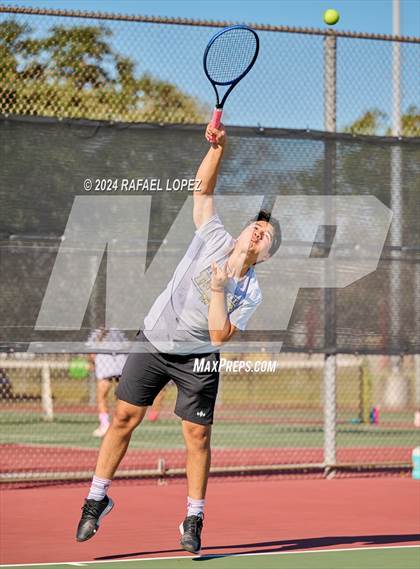 Thumbnail 2 in Fort Bend Kempner @ Galena Park (UIL Tennis 5A Region 3 Bi-District) photogallery.
