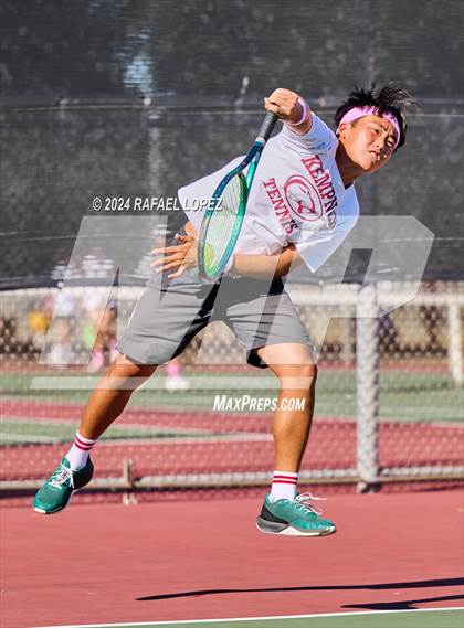 Thumbnail 1 in Fort Bend Kempner @ Galena Park (UIL Tennis 5A Region 3 Bi-District) photogallery.